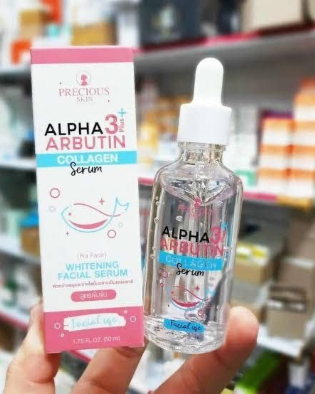 Precious Skin Alpha Arbutin 3 Plus Collagen Serum for Face - Image 3