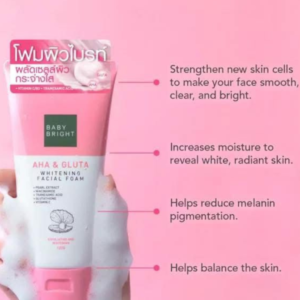 Baby Bright Face Wash – Natural Glow & Oil Control Face Cleanser