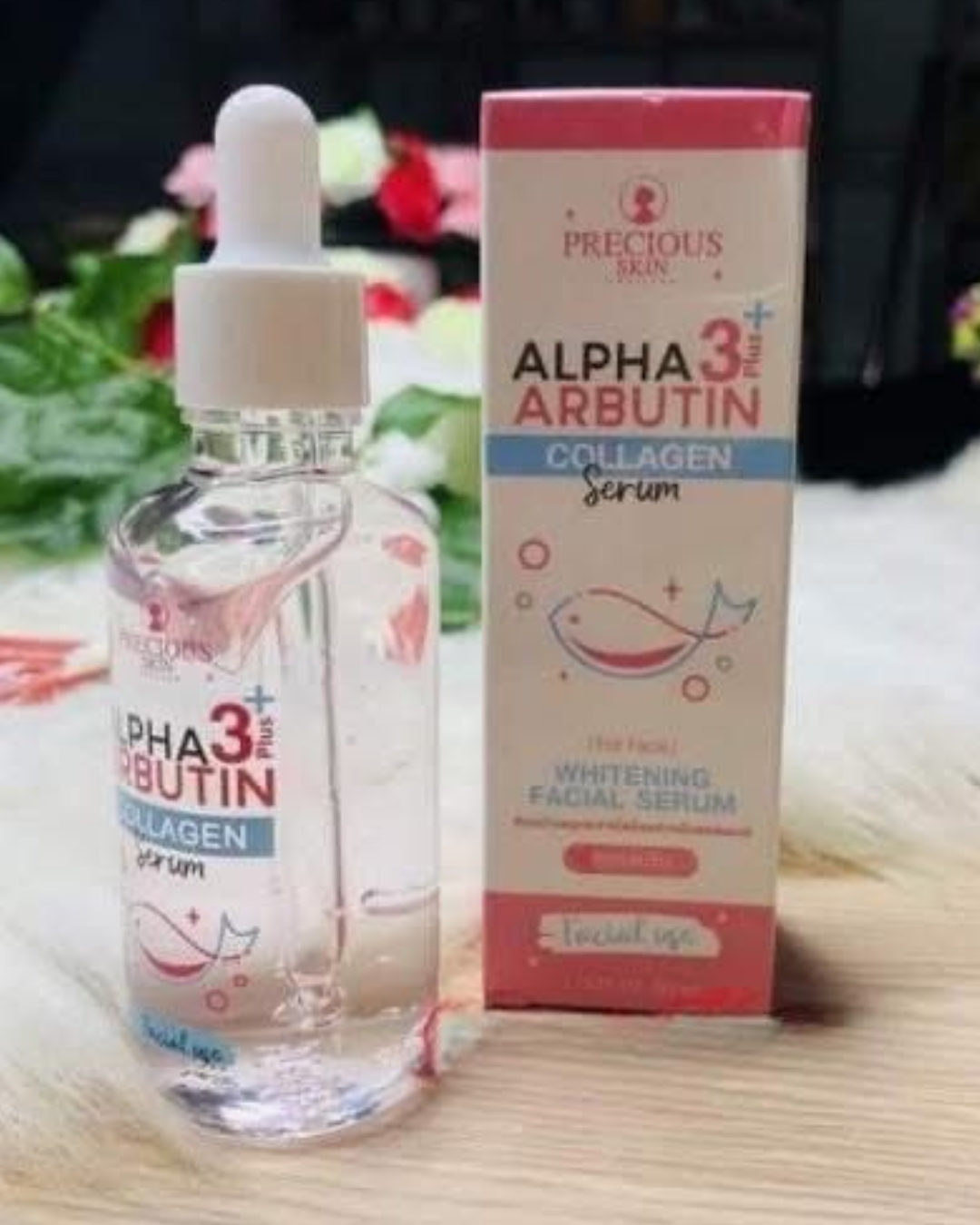 Precious Skin Alpha Arbutin 3 Plus Collagen Serum for Face - Image 2